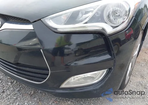 2016 Hyundai Veloster из США, поврежденный, VIN KMHTC6AD3GU285980